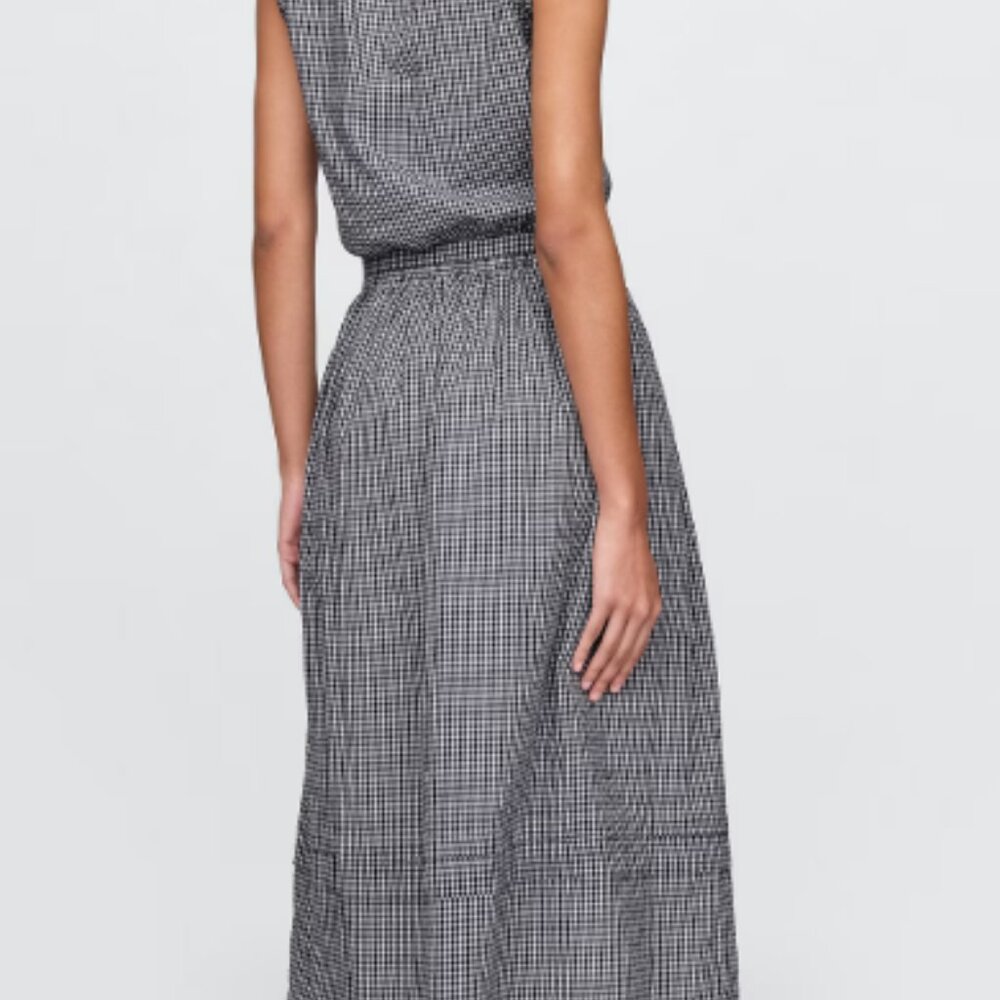 Gap x Doen Gingham Midi Skirt Size Medium (M) - Picture 2 of 3